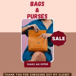 New and used Bags and Purses 👜
